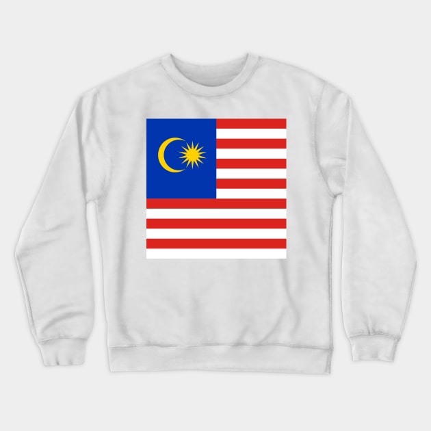 Malaysia flag Crewneck Sweatshirt by flag for all